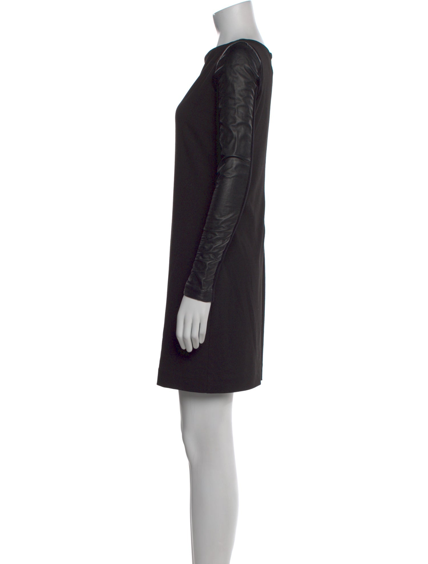 Nicole Miller Cowl Neck Mini Dress
