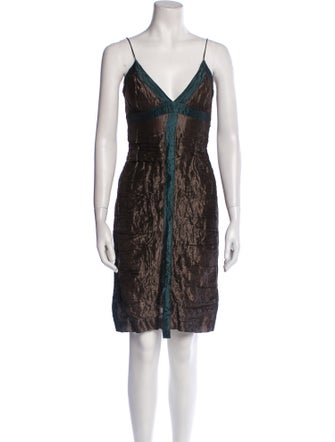 Nicole Miller Printed Mini Dress