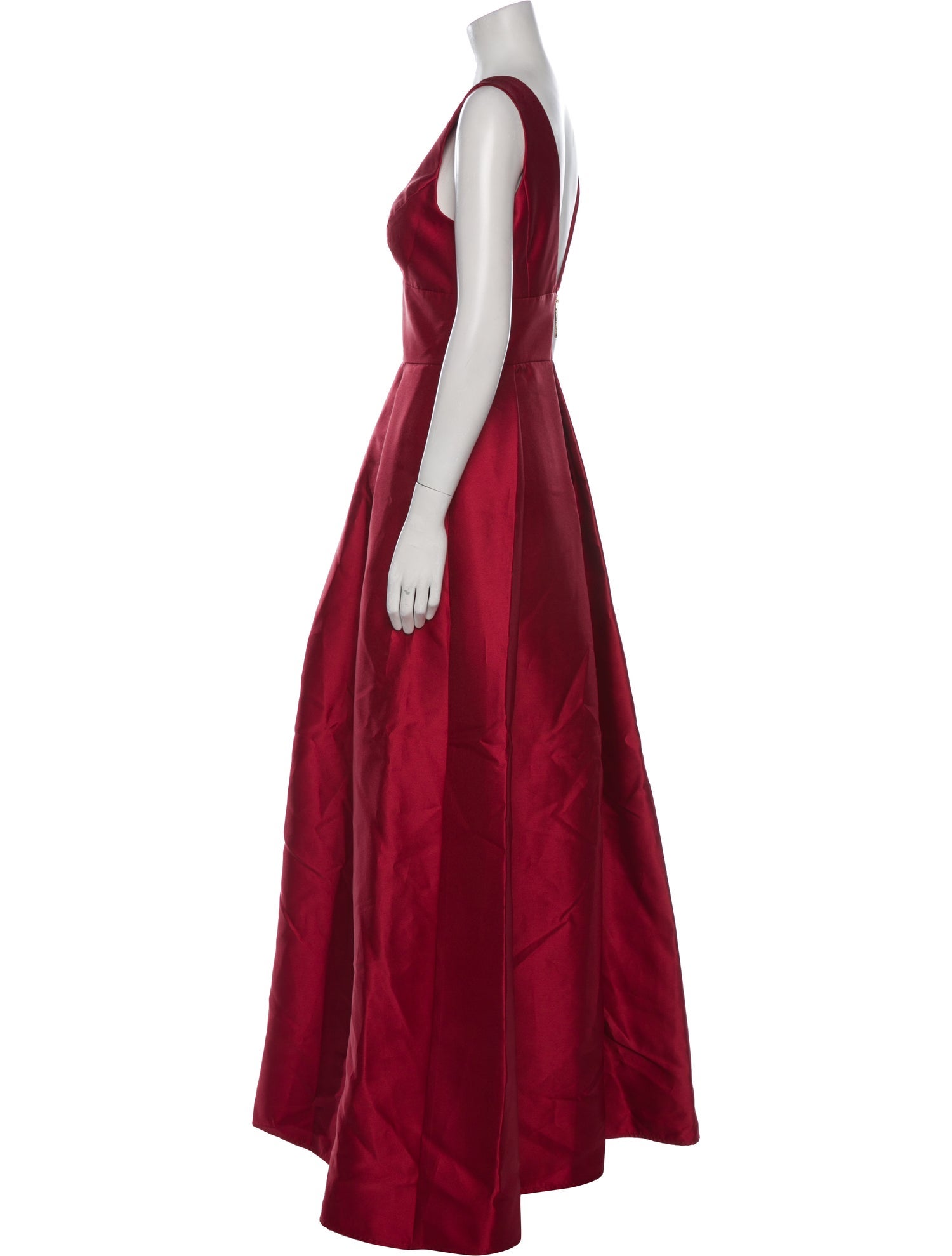 Nicole Miller V-Neck Long Dress