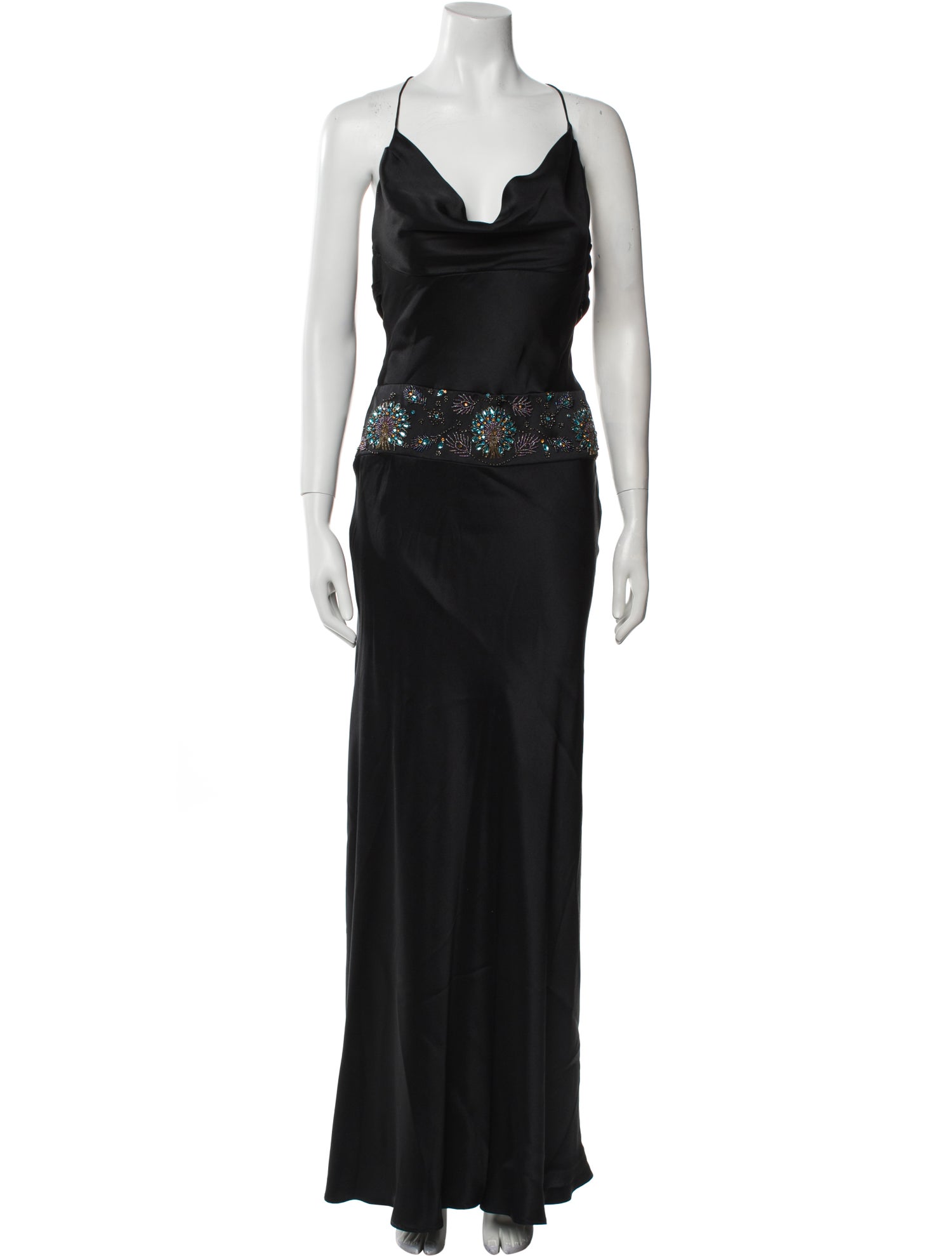 Nicole Miller Silk Long Dress