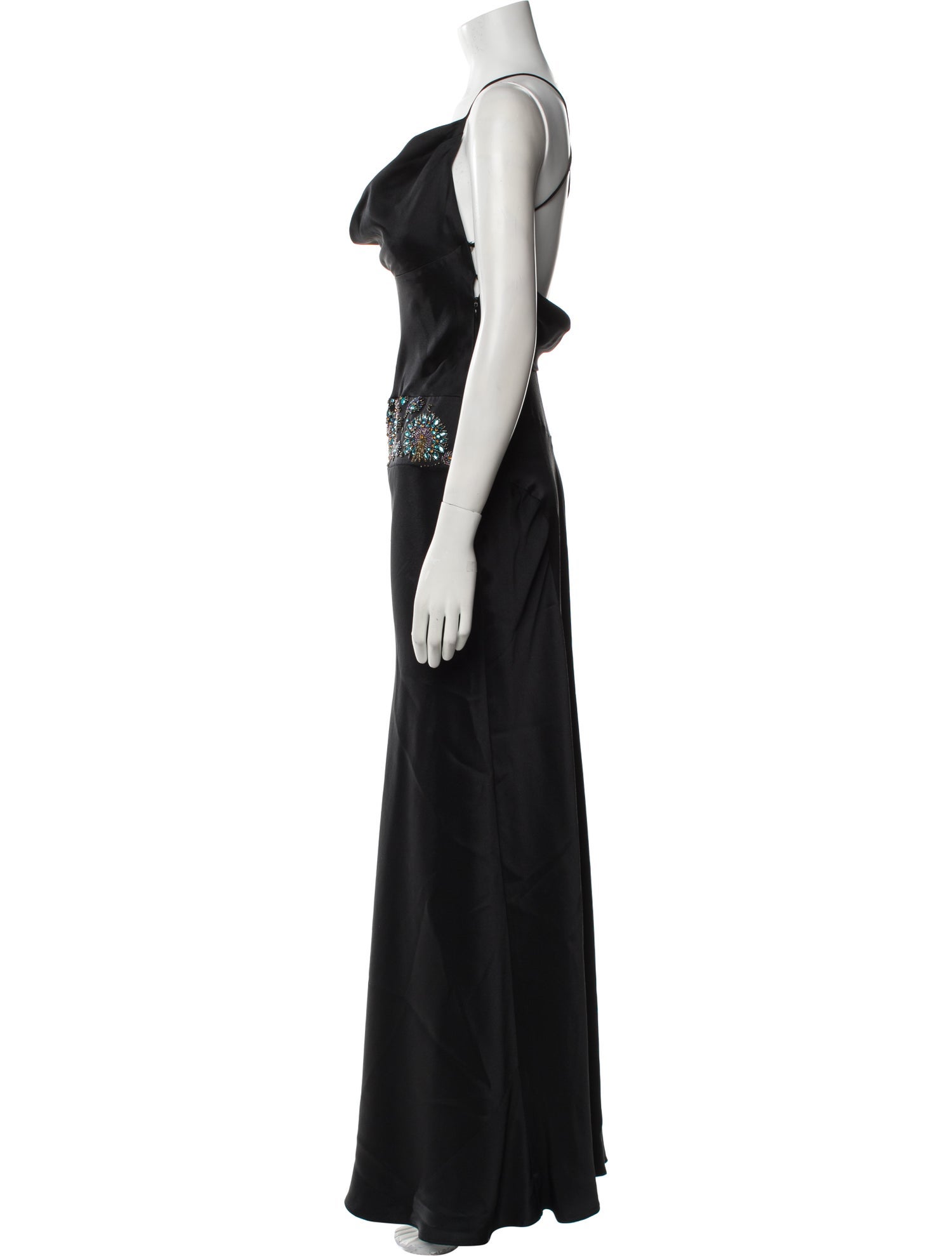 Nicole Miller Silk Long Dress