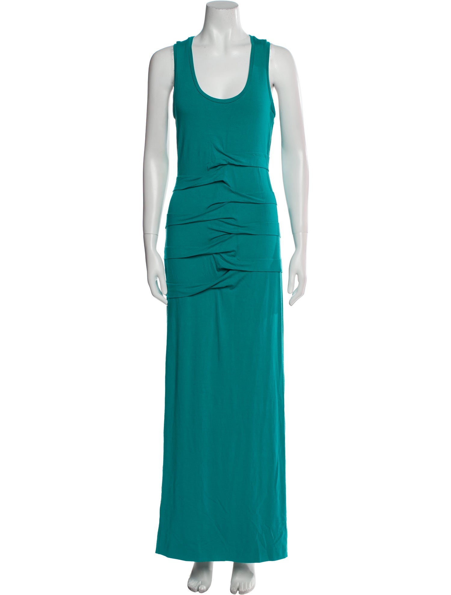 Nicole Miller Scoop Neck Long Dress