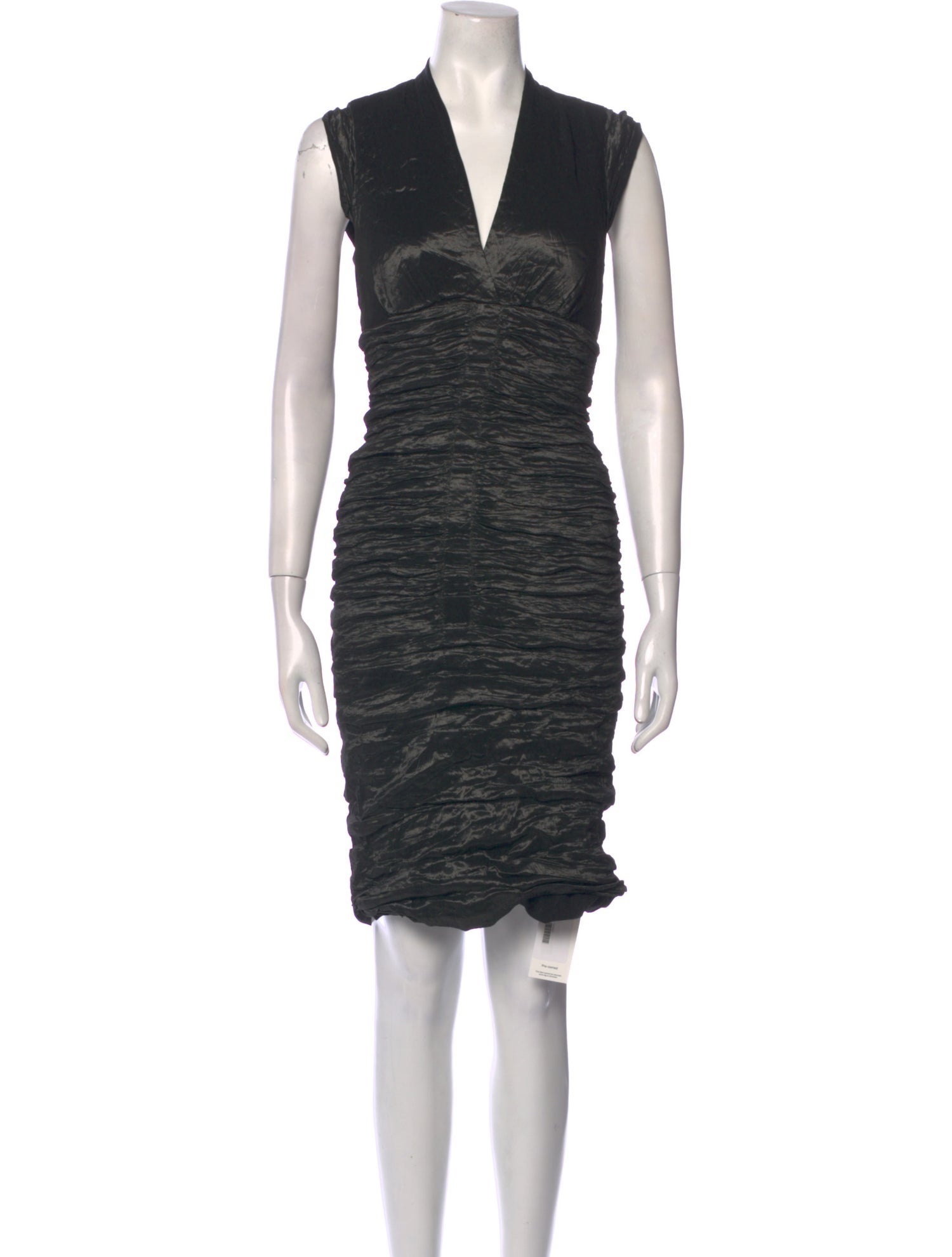 Nicole Miller V-Neck Mini Dress