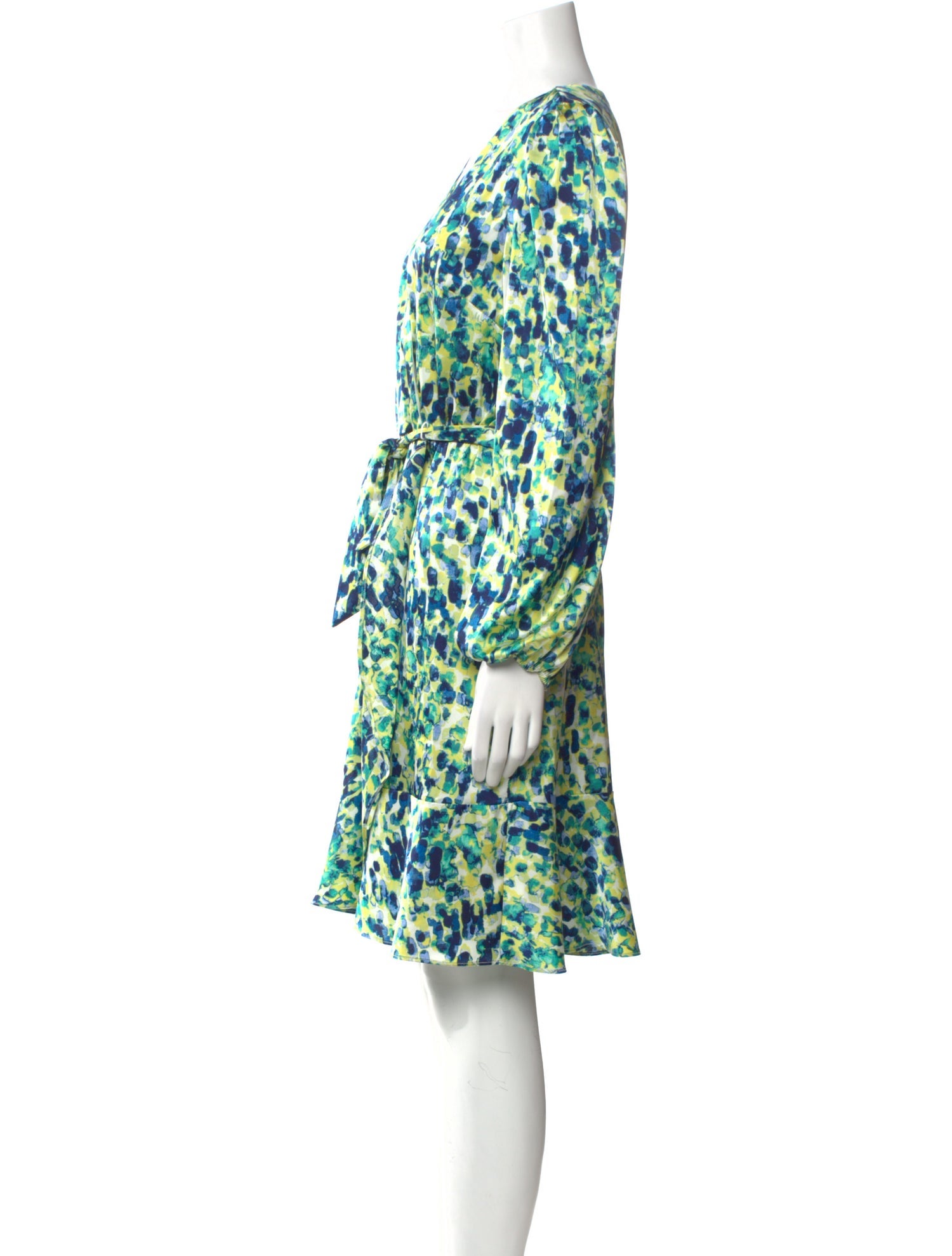 Nicole Miller Printed Knee-Length Dress