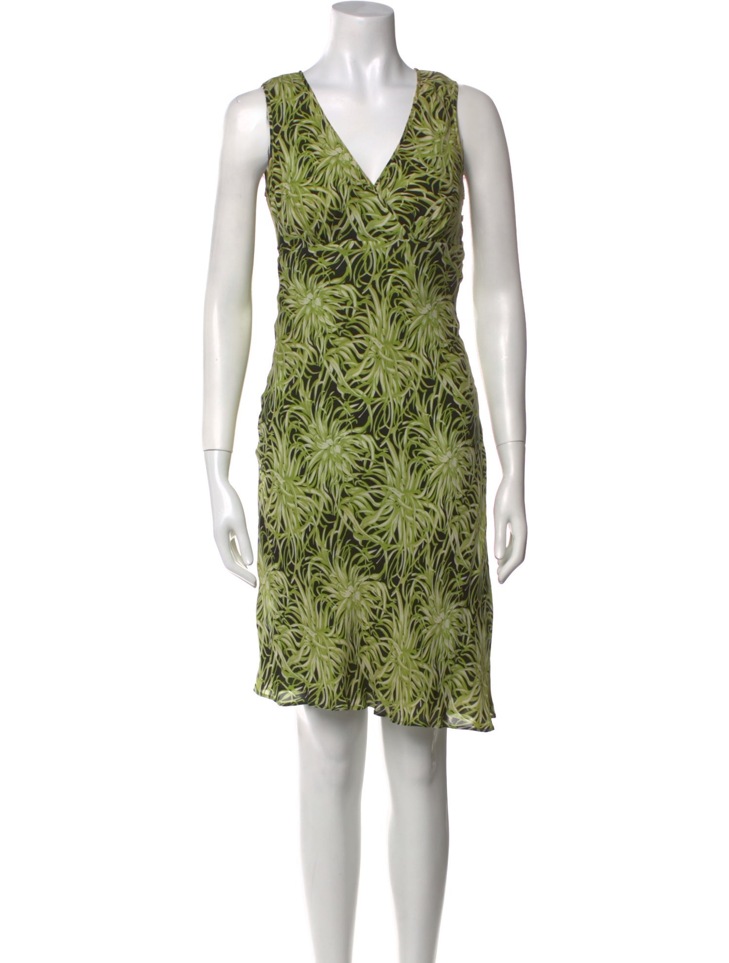 Nicole Miller Silk Knee-Length Dress