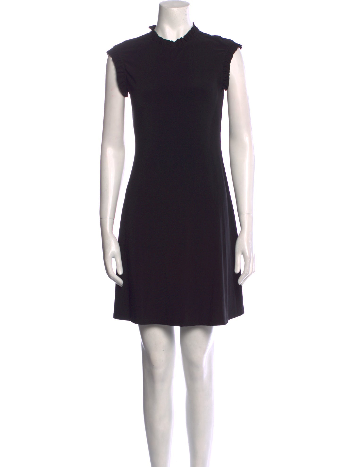 Nicole Miller Mock Neck Mini Dress