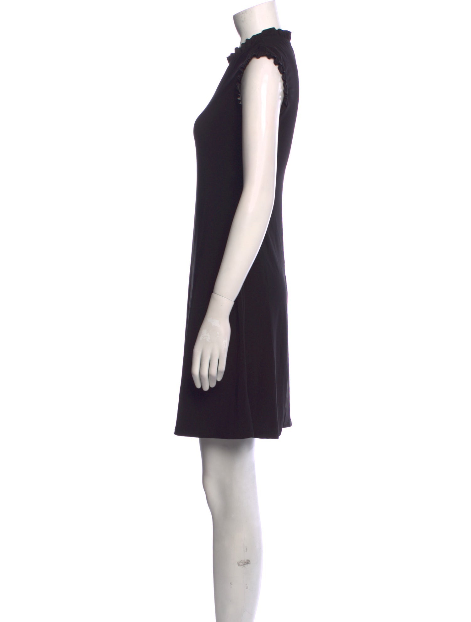 Nicole Miller Mock Neck Mini Dress