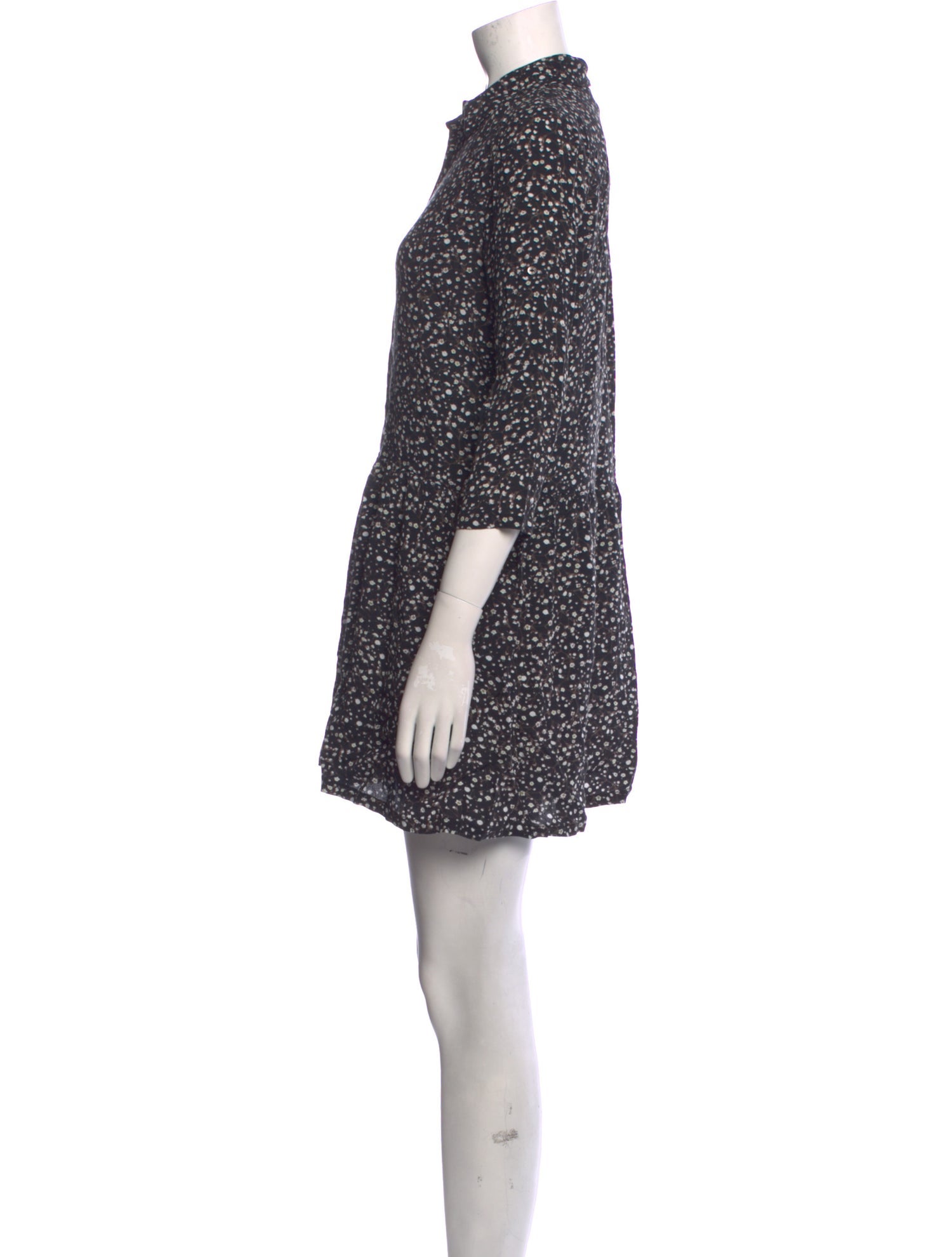 Nicole Miller Printed Mini Dress