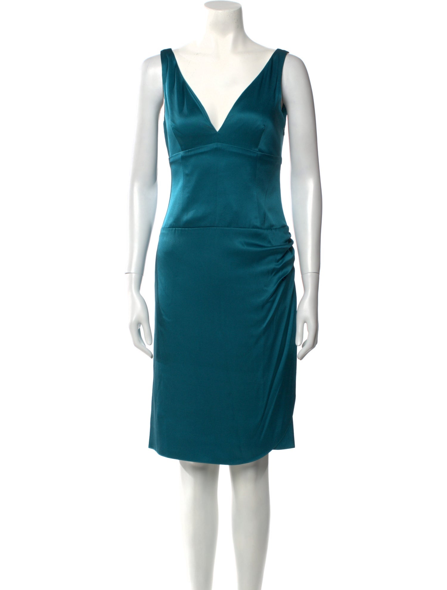 Nicole Miller Silk Knee-Length Dress