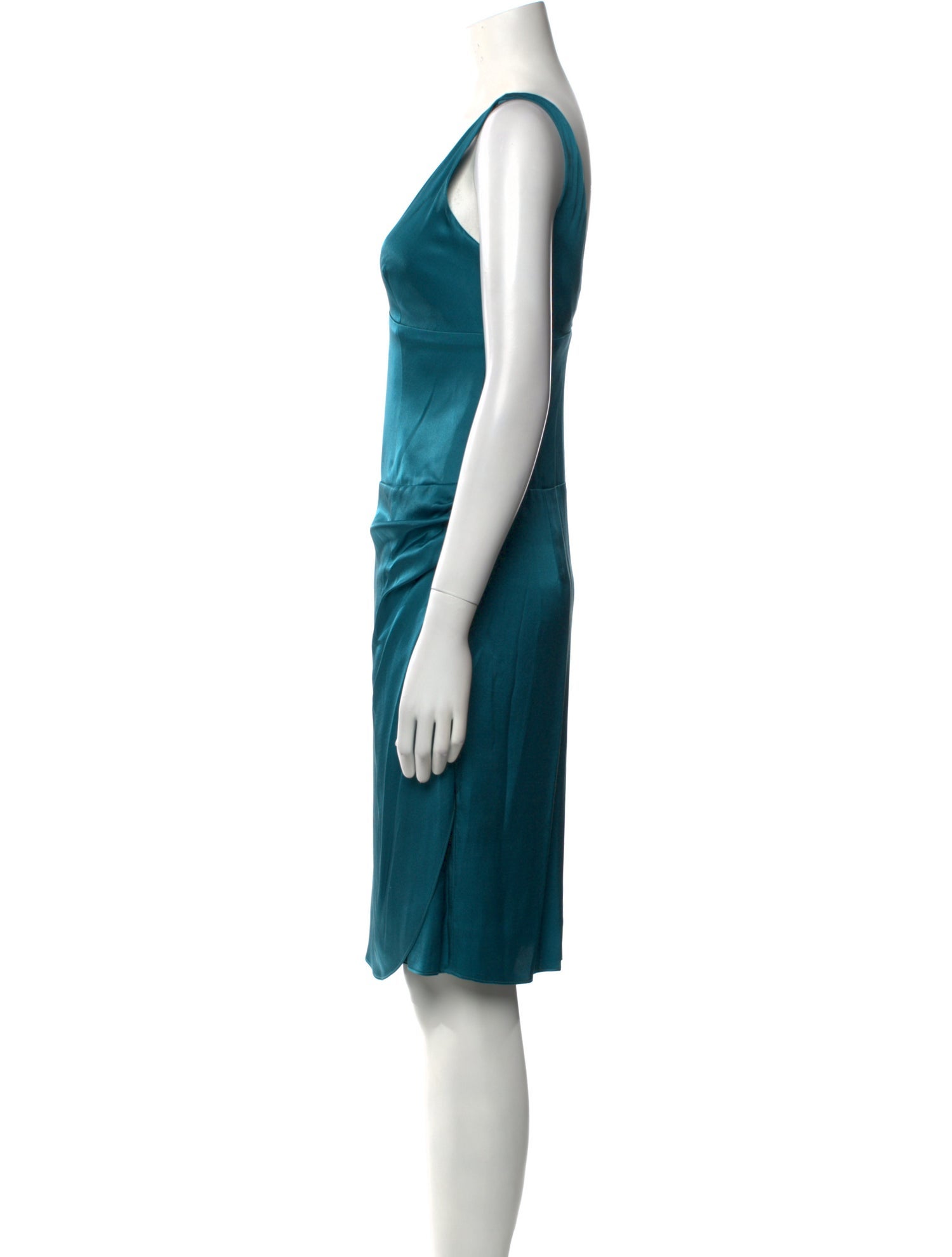 Nicole Miller Silk Knee-Length Dress