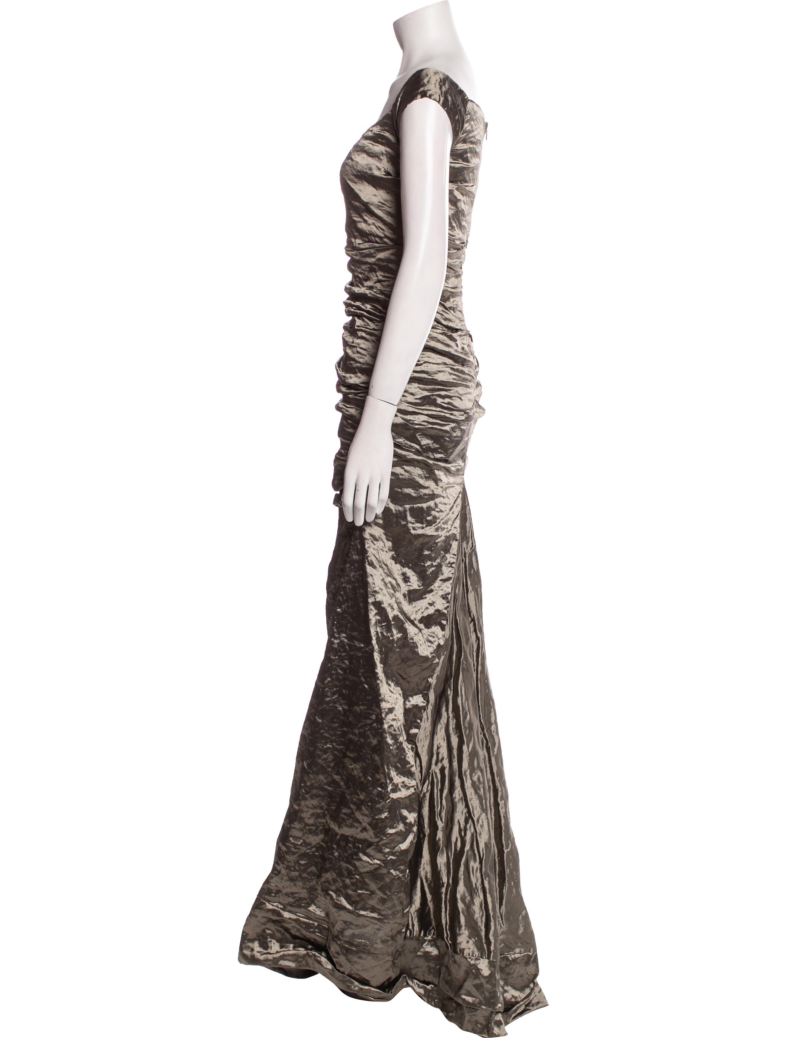 Nicole Miller Animal Print Long Dress