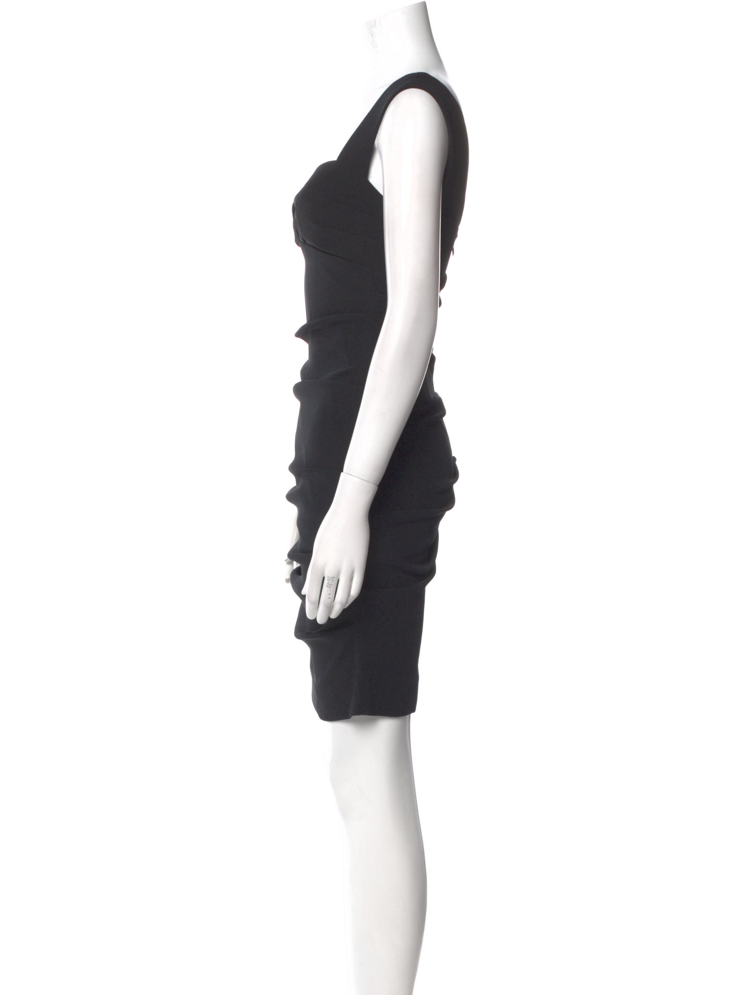 Nicole Miller Square Neckline Mini Dress w/ Tags