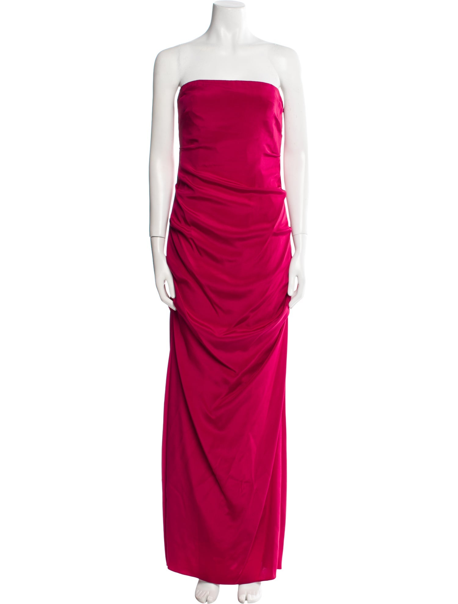 Nicole Miller Strapless Long Dress