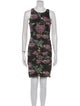 Nicole Miller Printed Mini Dress