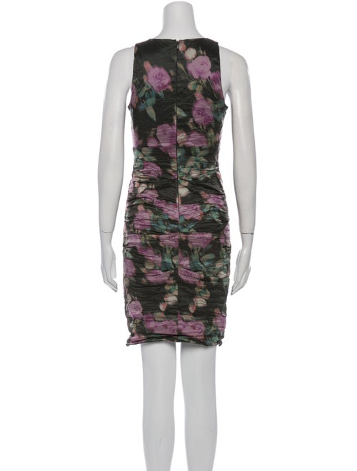 Nicole Miller Printed Mini Dress