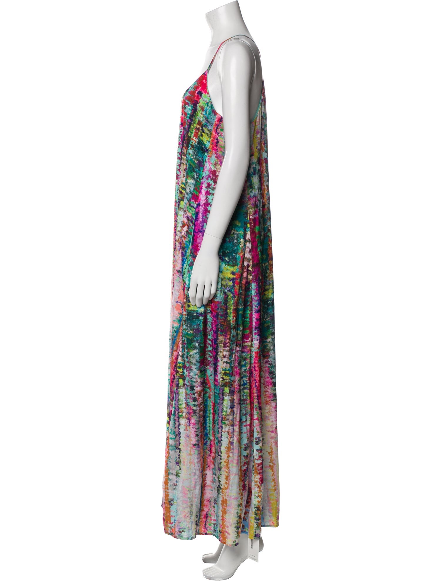Nicole Miller Printed Long Dress