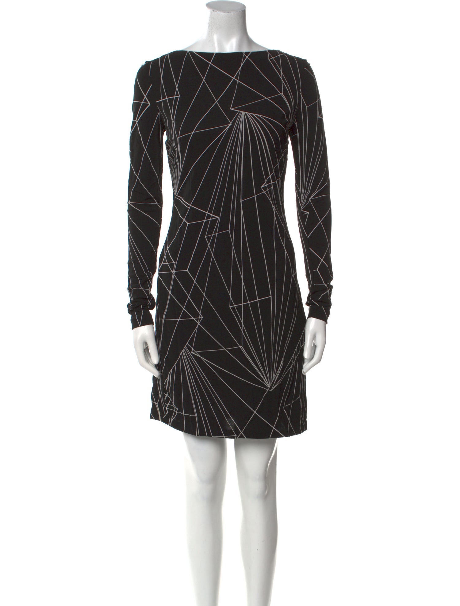 Nicole Miller Printed Mini Dress