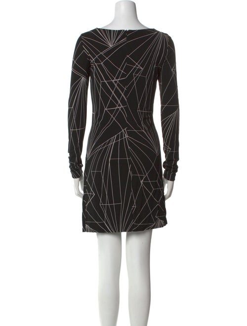 Nicole Miller Printed Mini Dress