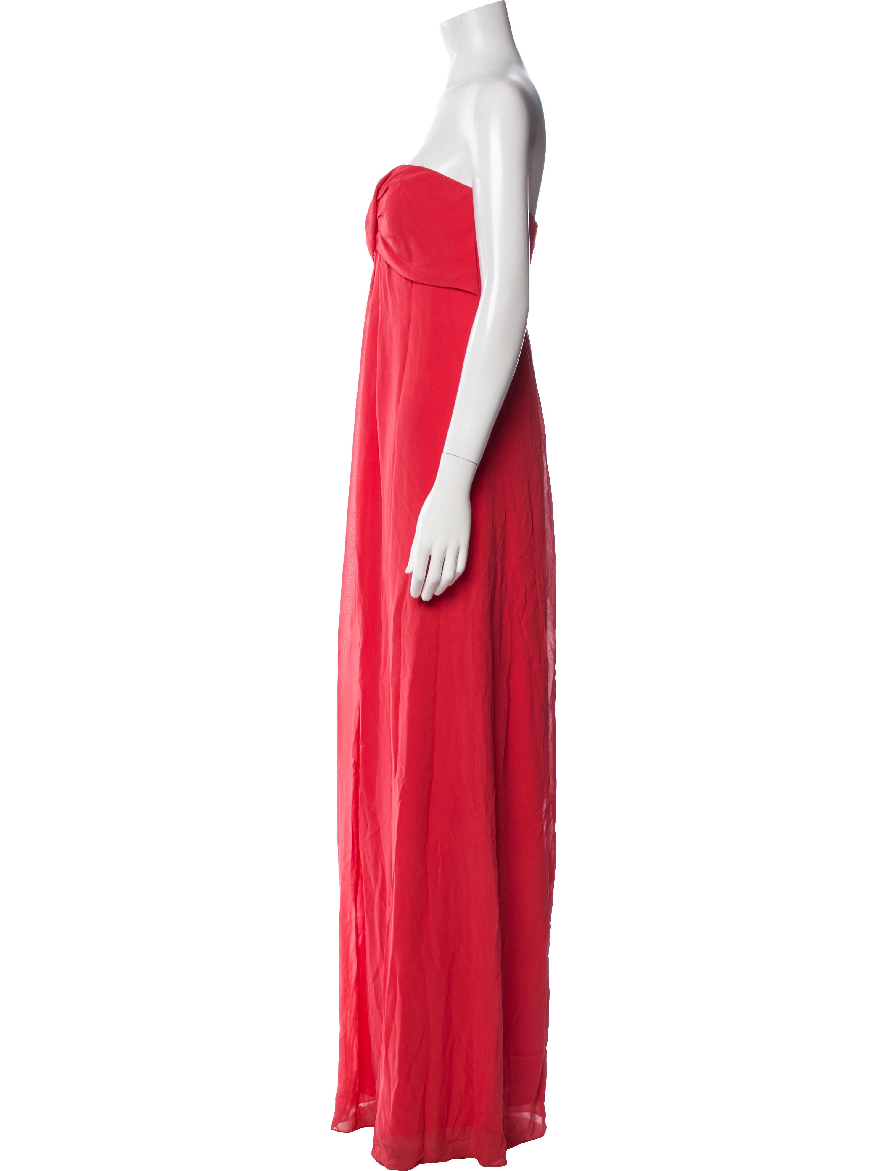 Nicole Miller Silk Long Dress