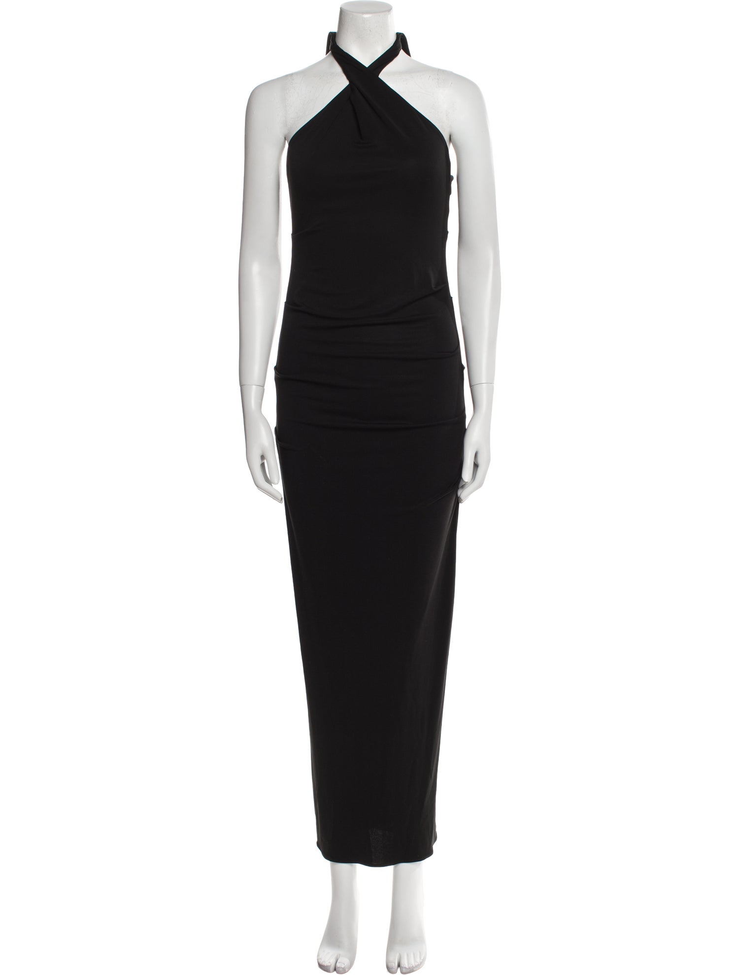 Nicole Miller Halterneck Long Dress