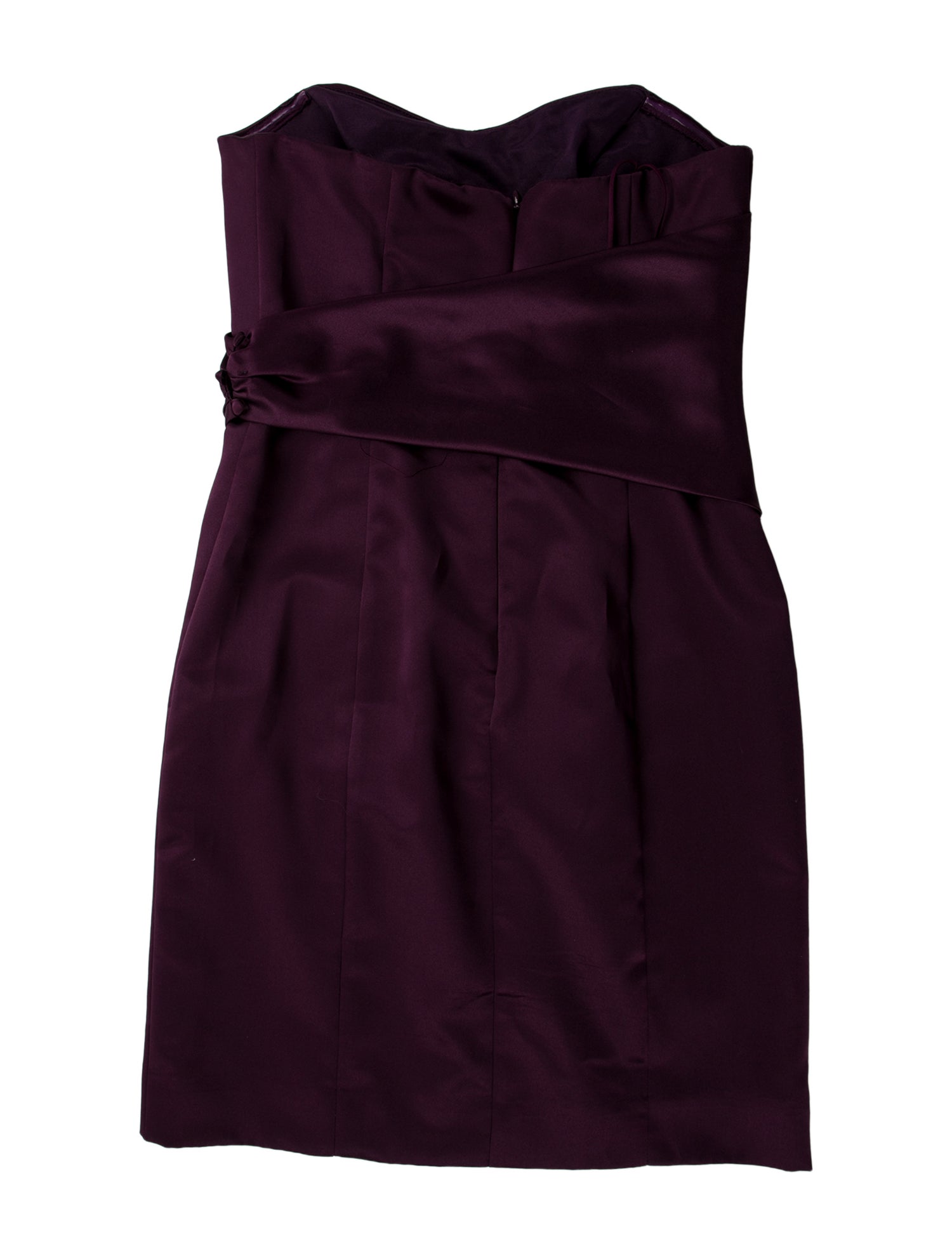 Nicole Miller Strapless Mini Dress