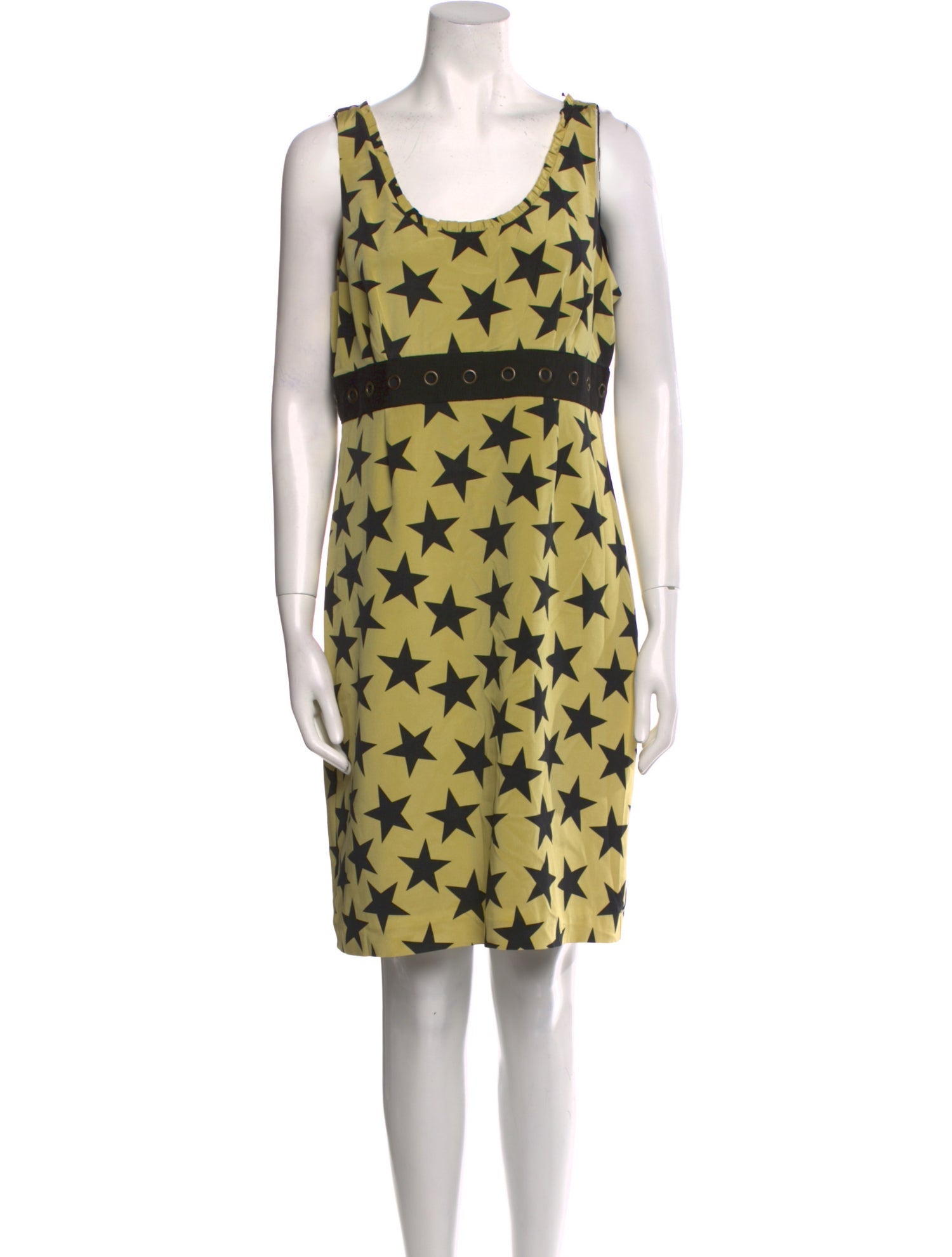 Nicole Miller Silk Knee-Length Dress