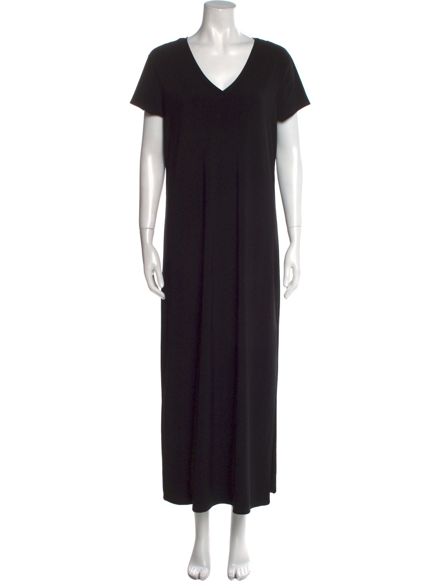 Nicole Miller V-Neck Long Dress