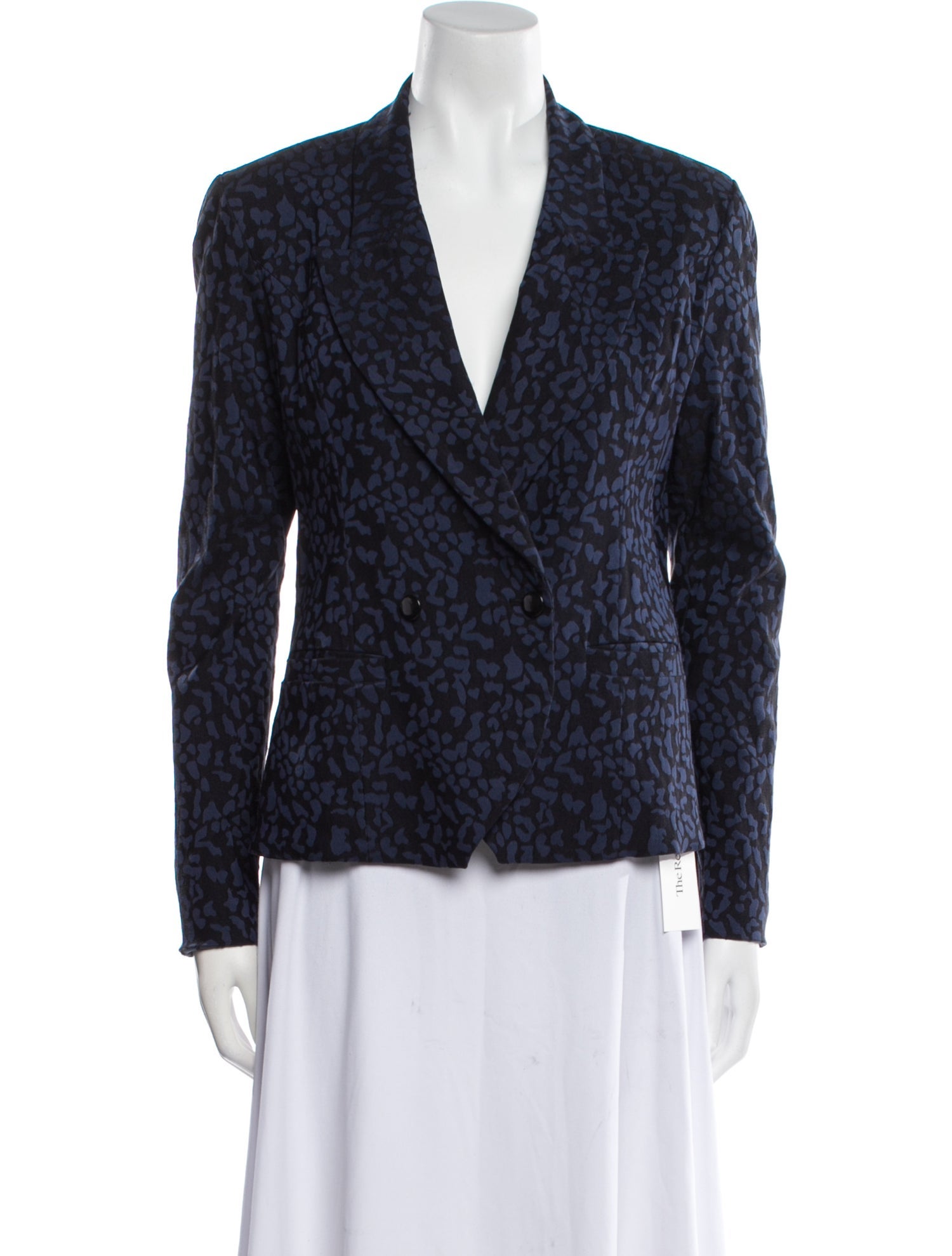 Nicole Miller Animal Print Blazer