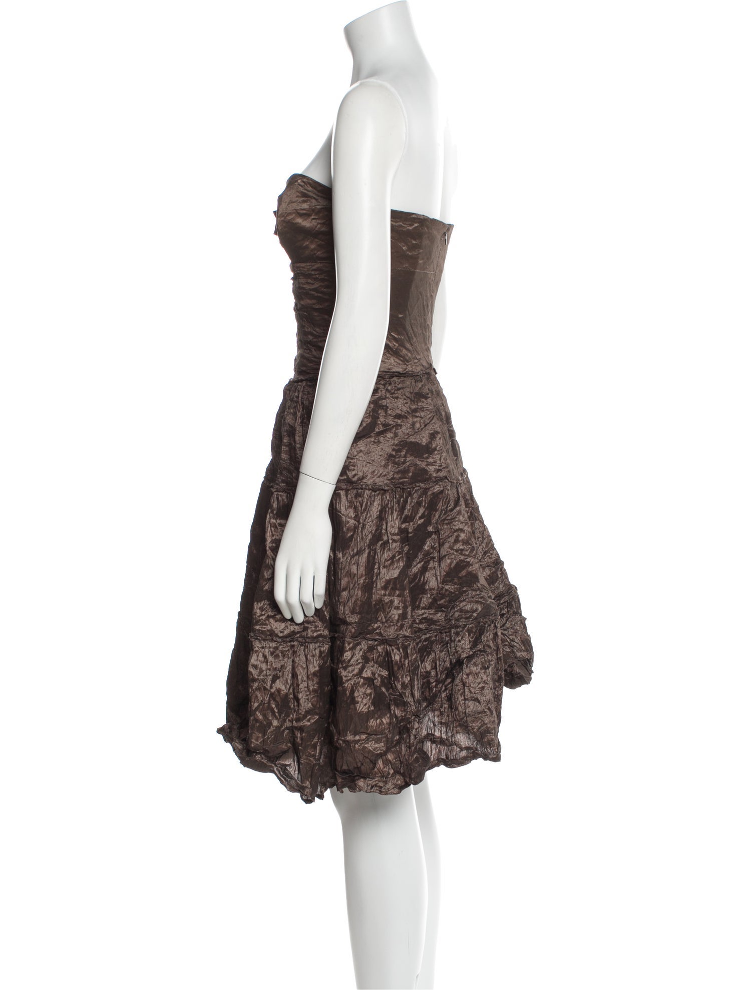 Nicole Miller Strapless Mini Dress