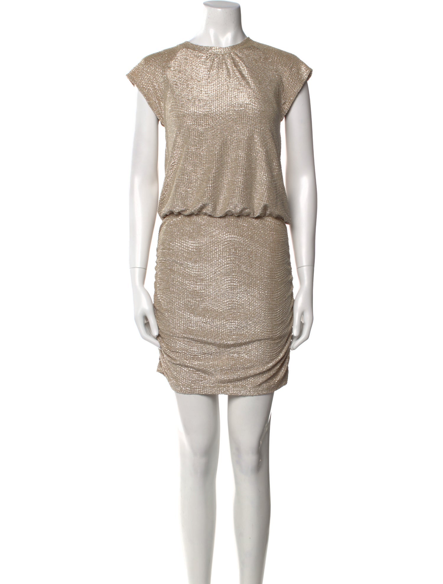 Nicole Miller Crew Neck Mini Dress