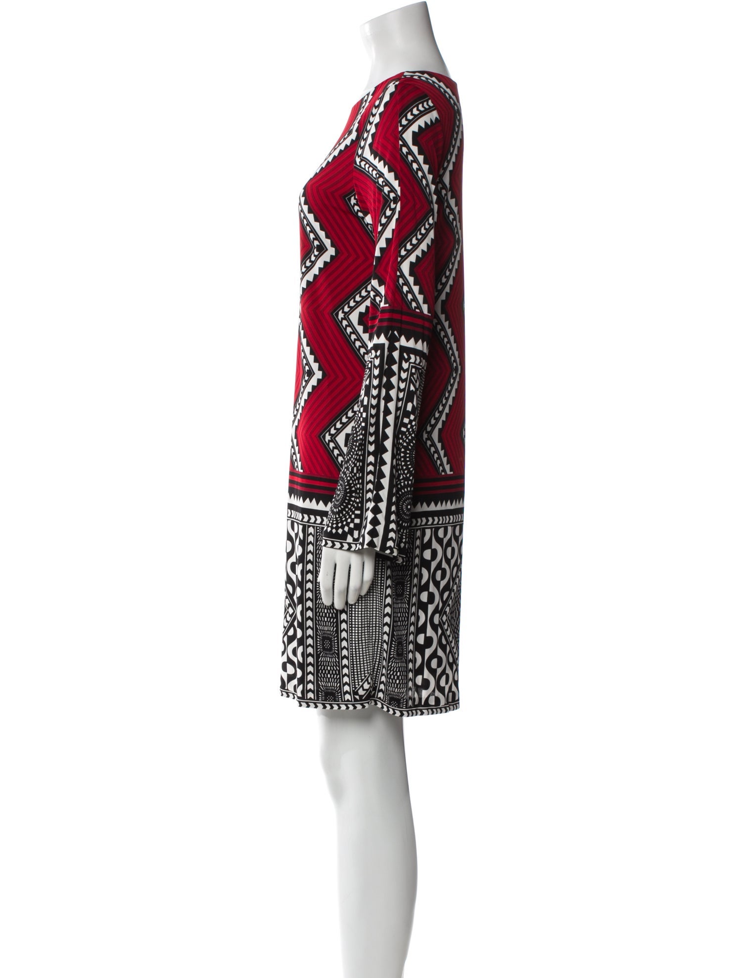 Nicole Miller Printed Mini Dress