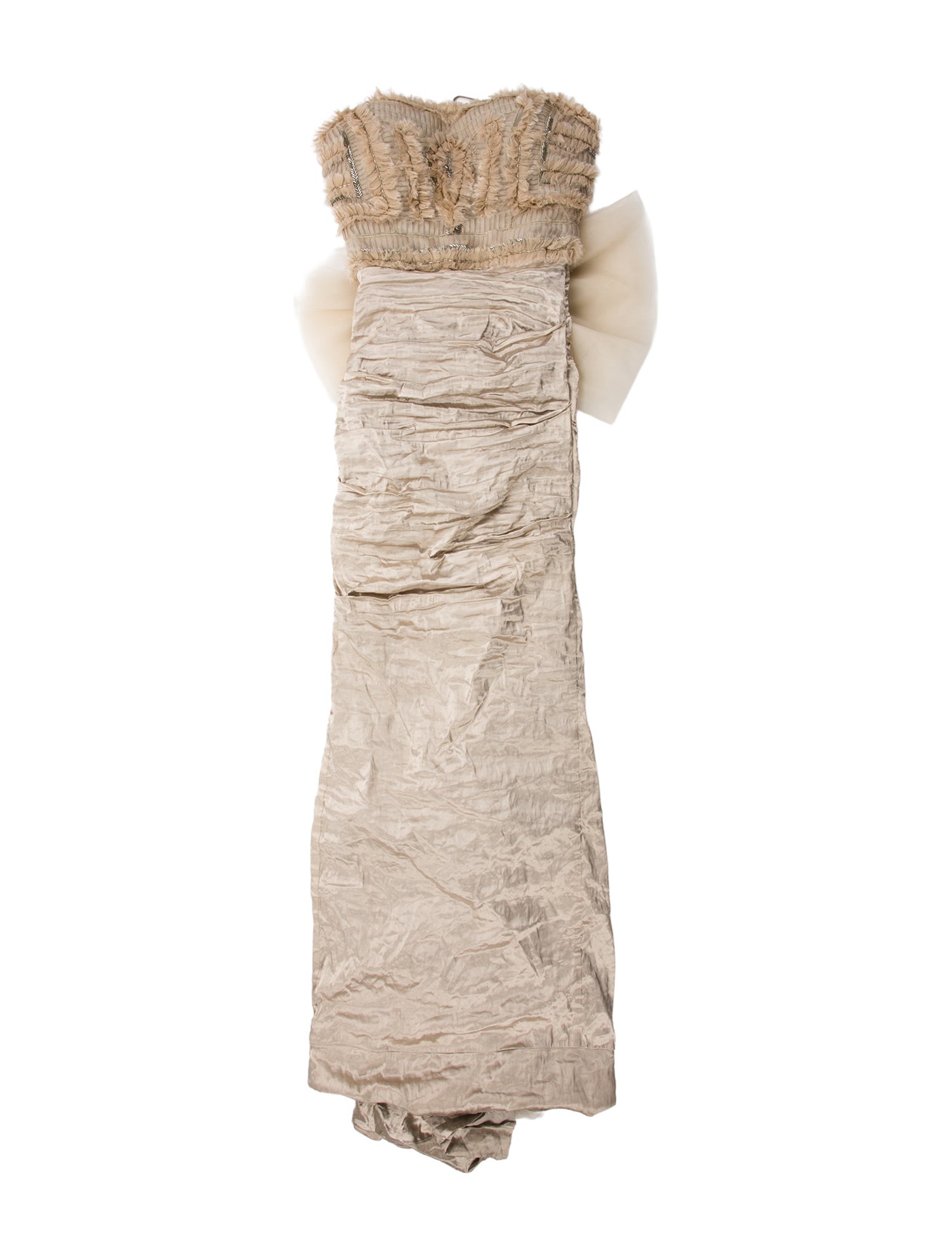 Nicole Miller Strapless Long Dress