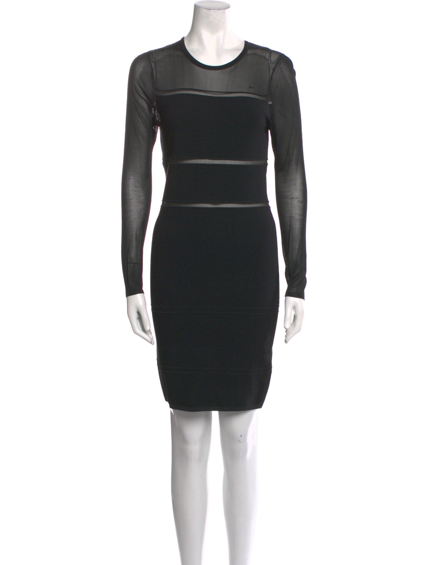 Nicole Miller Crew Neck Mini Dress