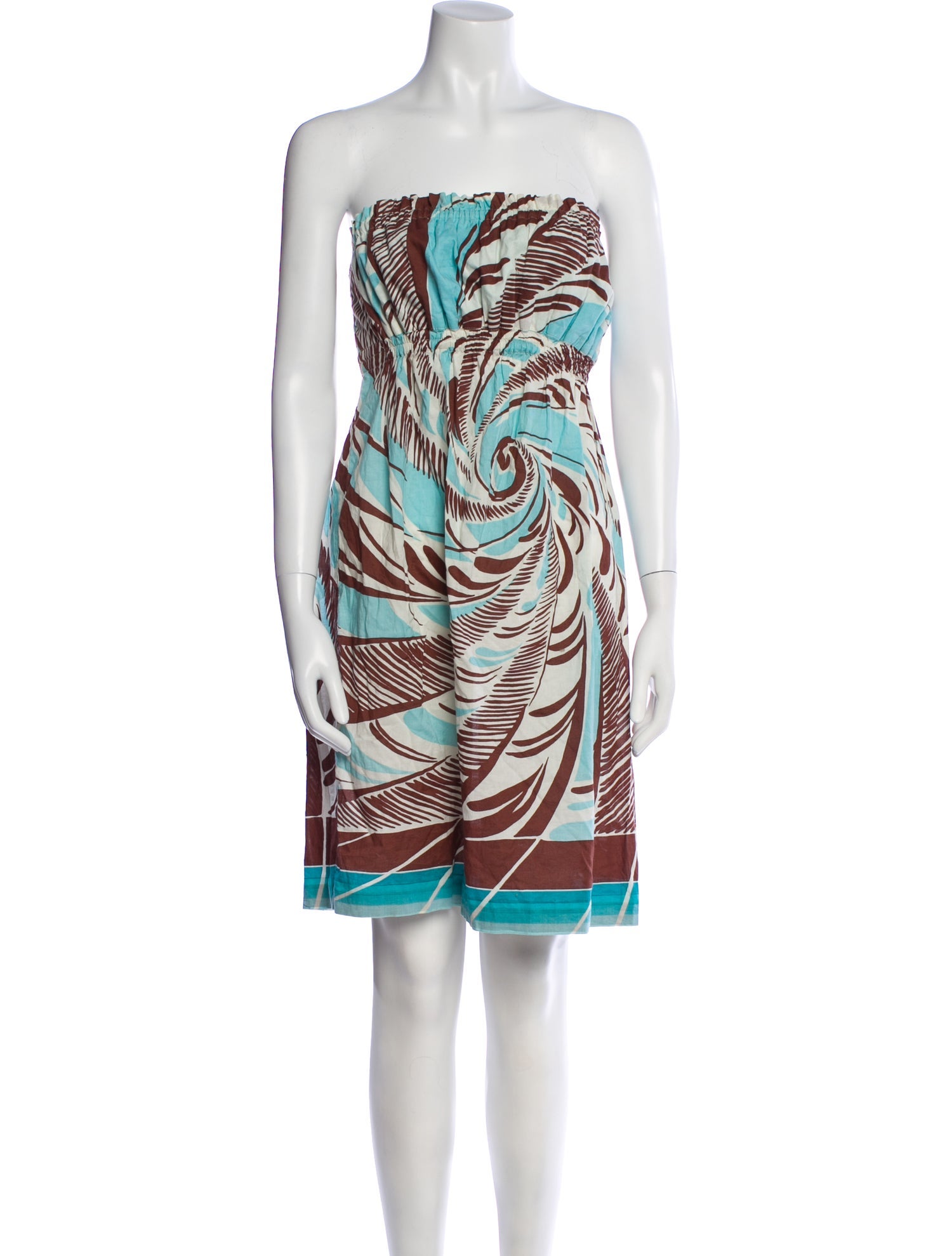 Nicole Miller Printed Mini Dress