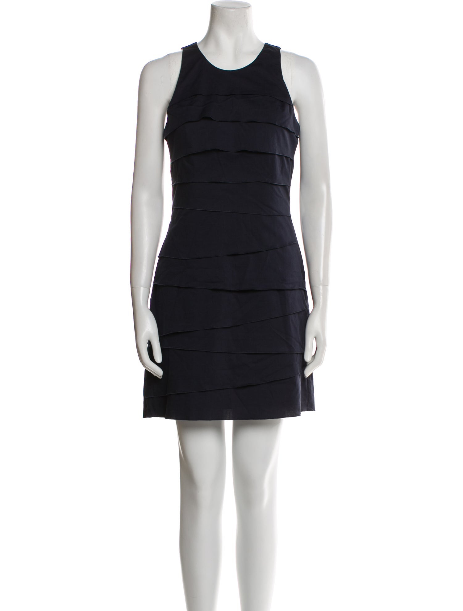 Nicole Miller Crew Neck Mini Dress