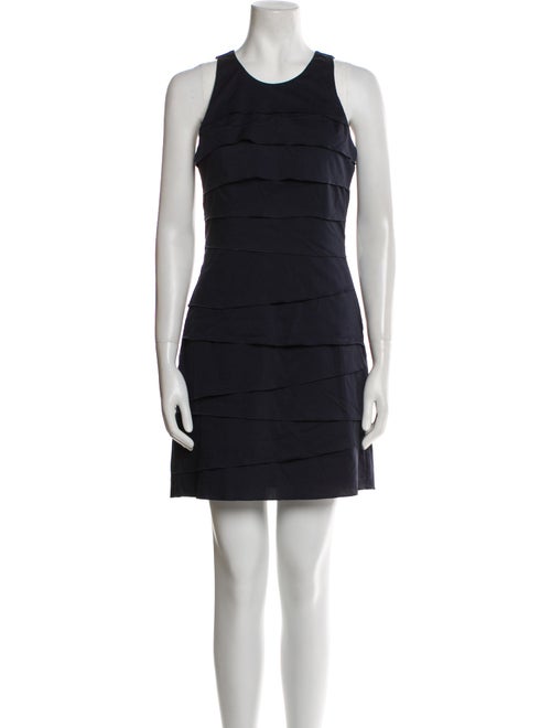 Nicole Miller Crew Neck Mini Dress