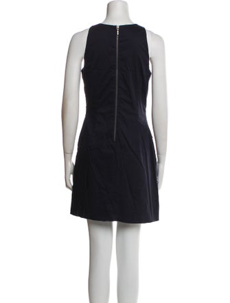 Nicole Miller Crew Neck Mini Dress