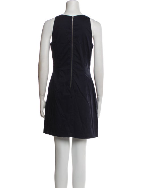 Nicole Miller Crew Neck Mini Dress