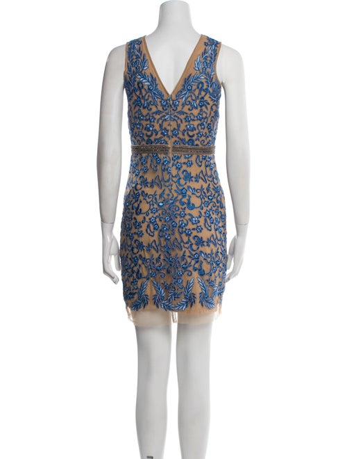 Nicole Miller Printed Mini Dress