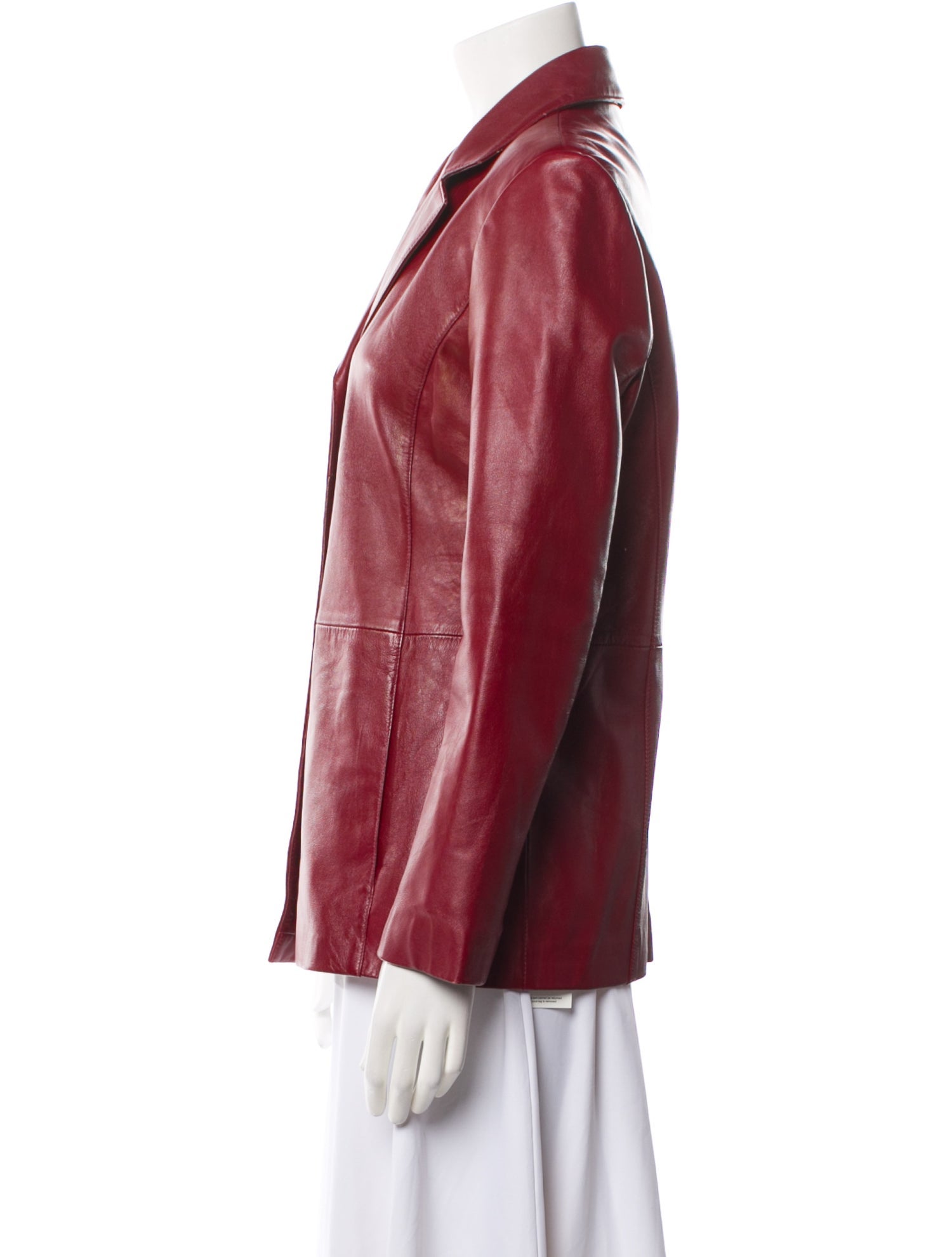 Nicole Miller Leather Blazer