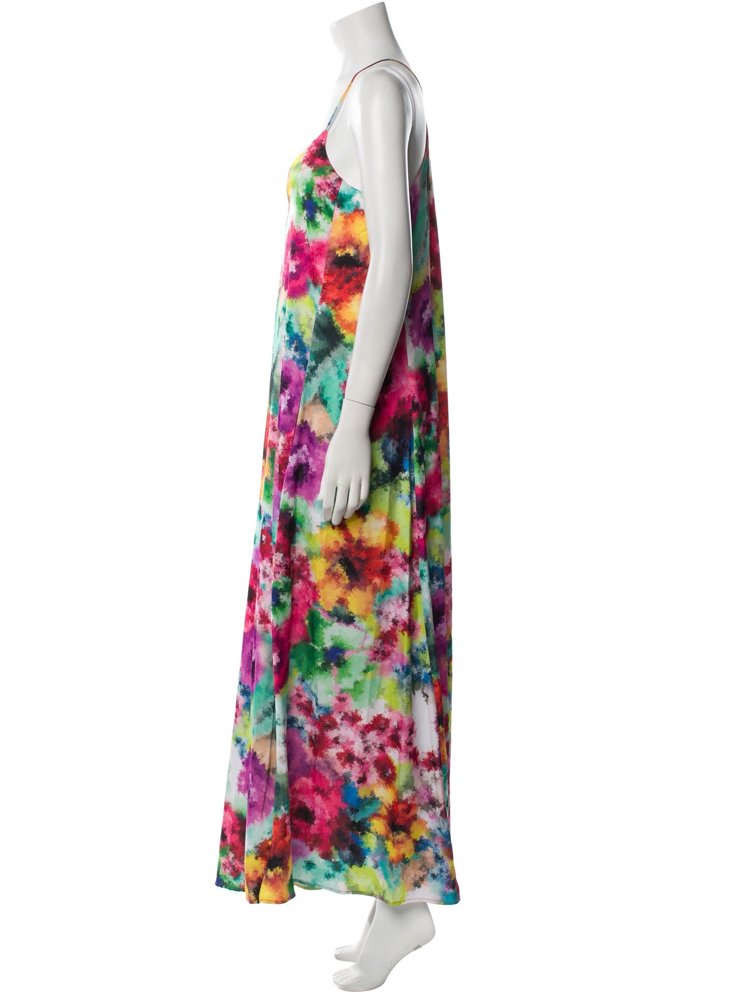 Nicole Miller Printed Long Dress w/ Tags
