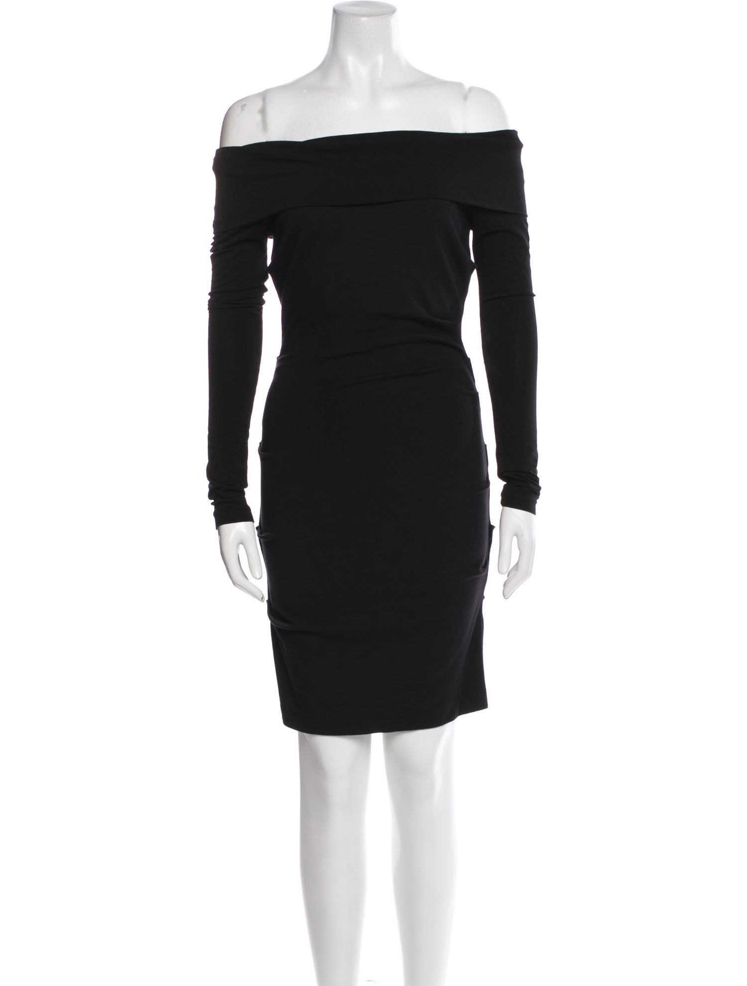 Nicole Miller Off-The-Shoulder Mini Dress