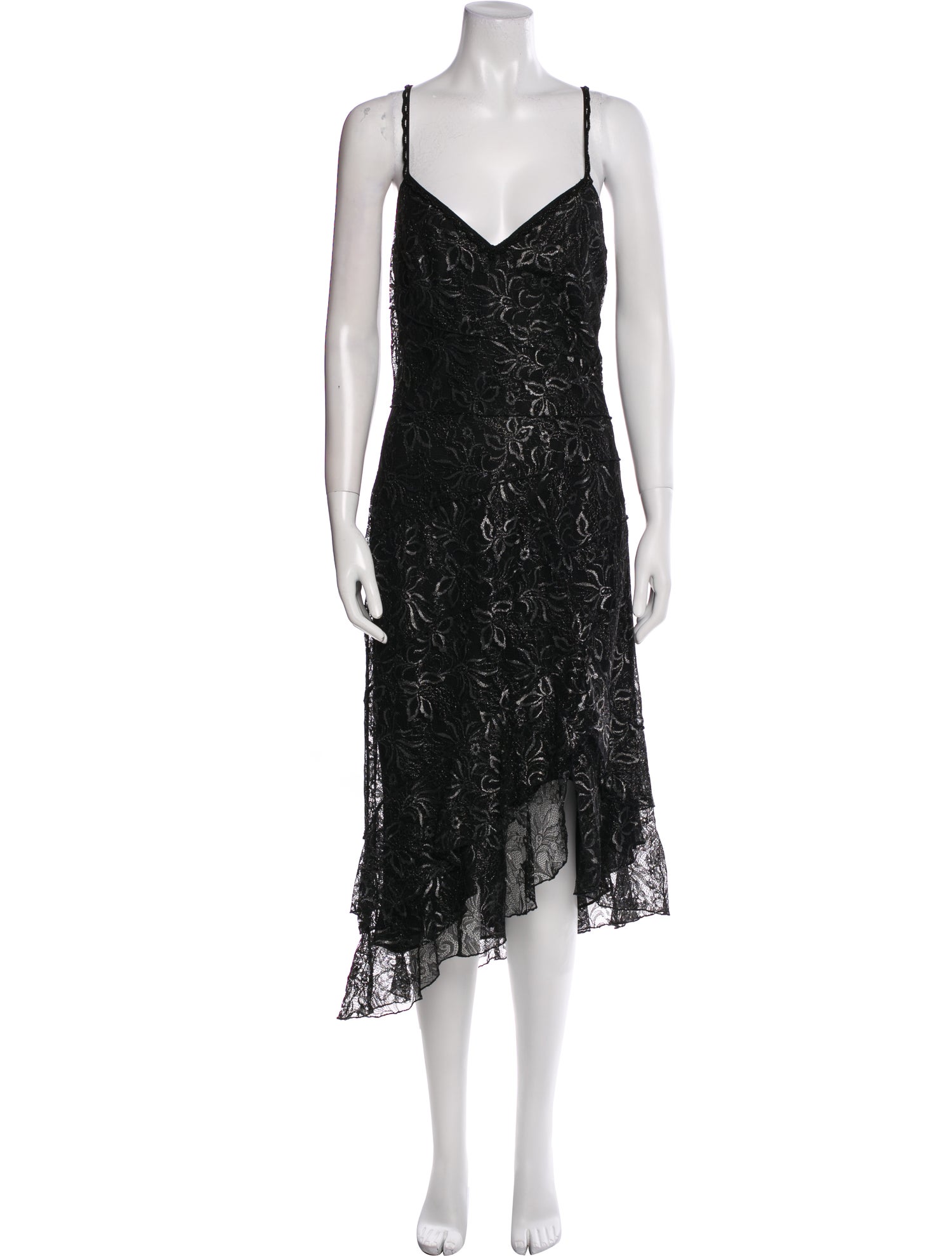 Nicole Miller Lace Long Dress