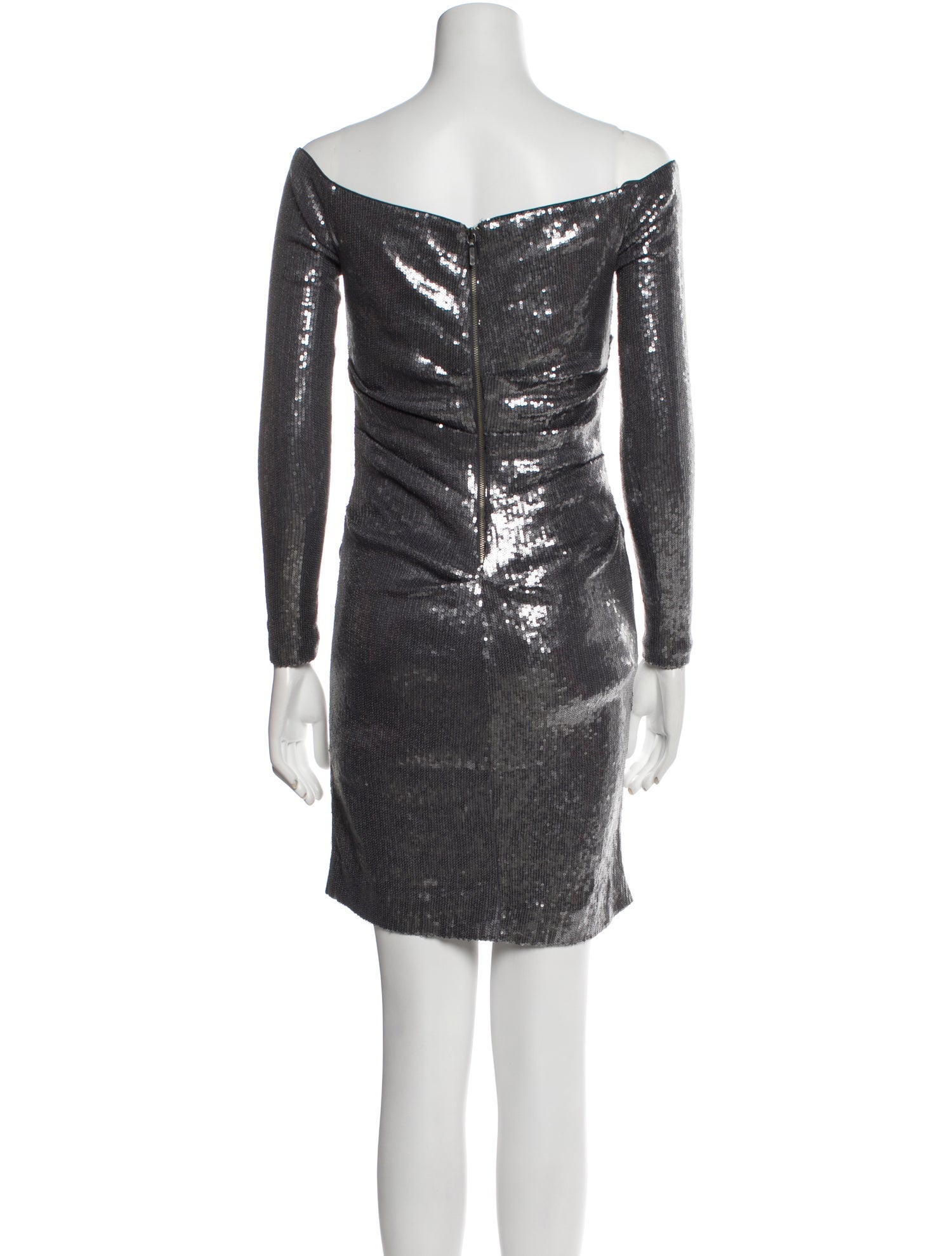 Nicole Miller Off-The-Shoulder Mini Dress