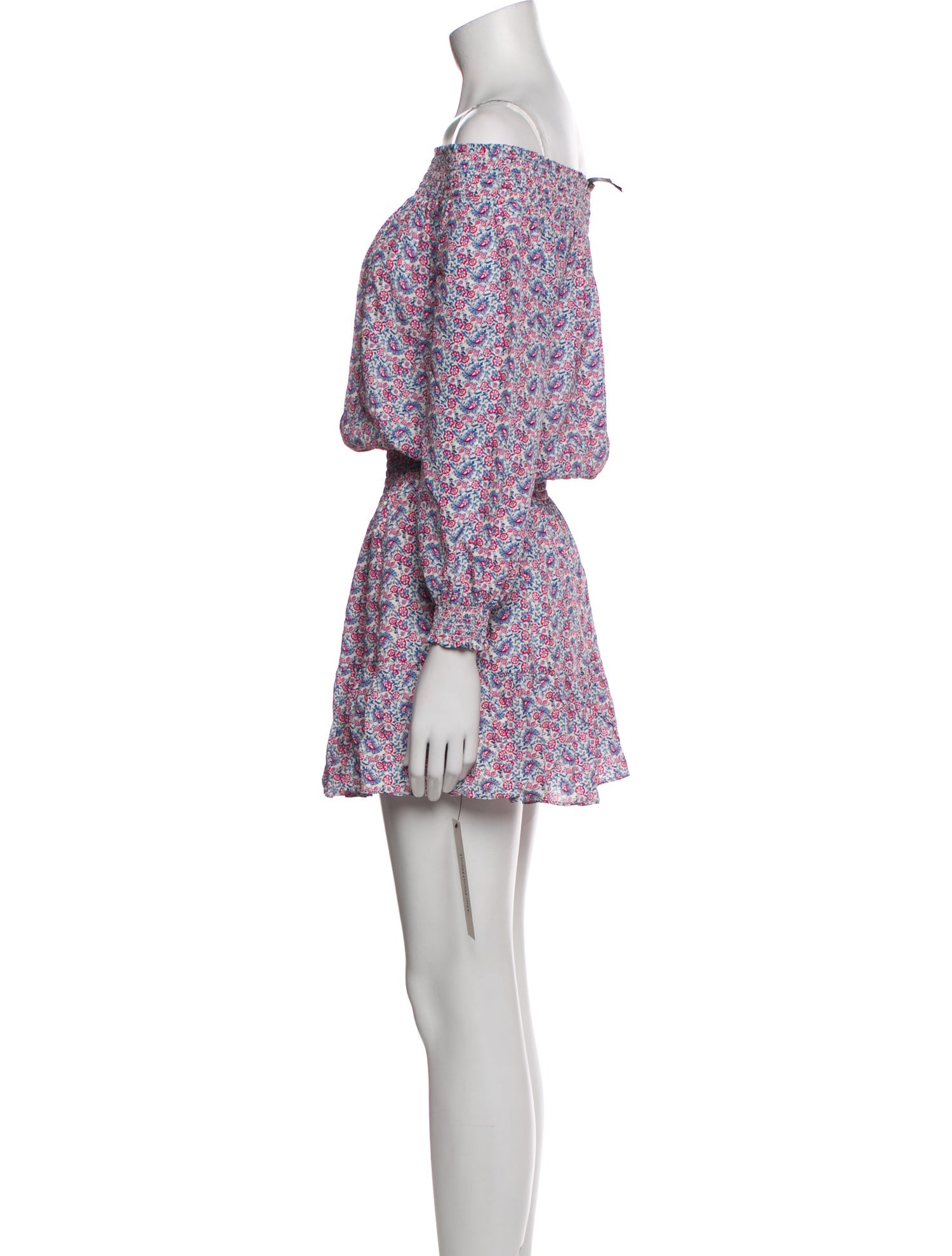 Nicole Miller Floral Print Mini Dress