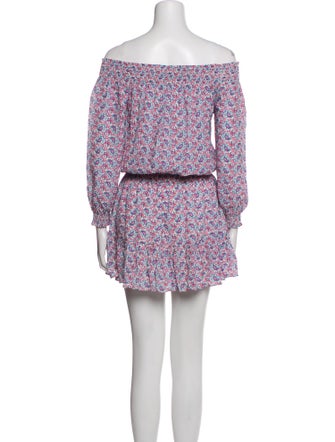 Nicole Miller Floral Print Mini Dress