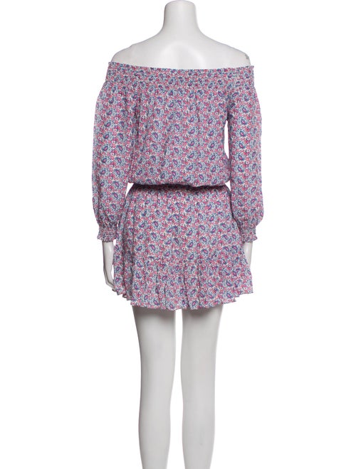 Nicole Miller Floral Print Mini Dress