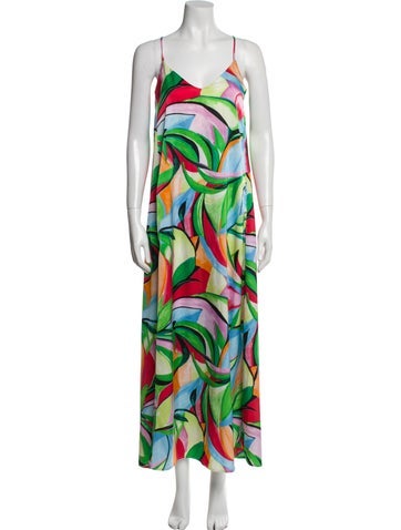 Nicole Miller Dresses Printed Long Dress XS