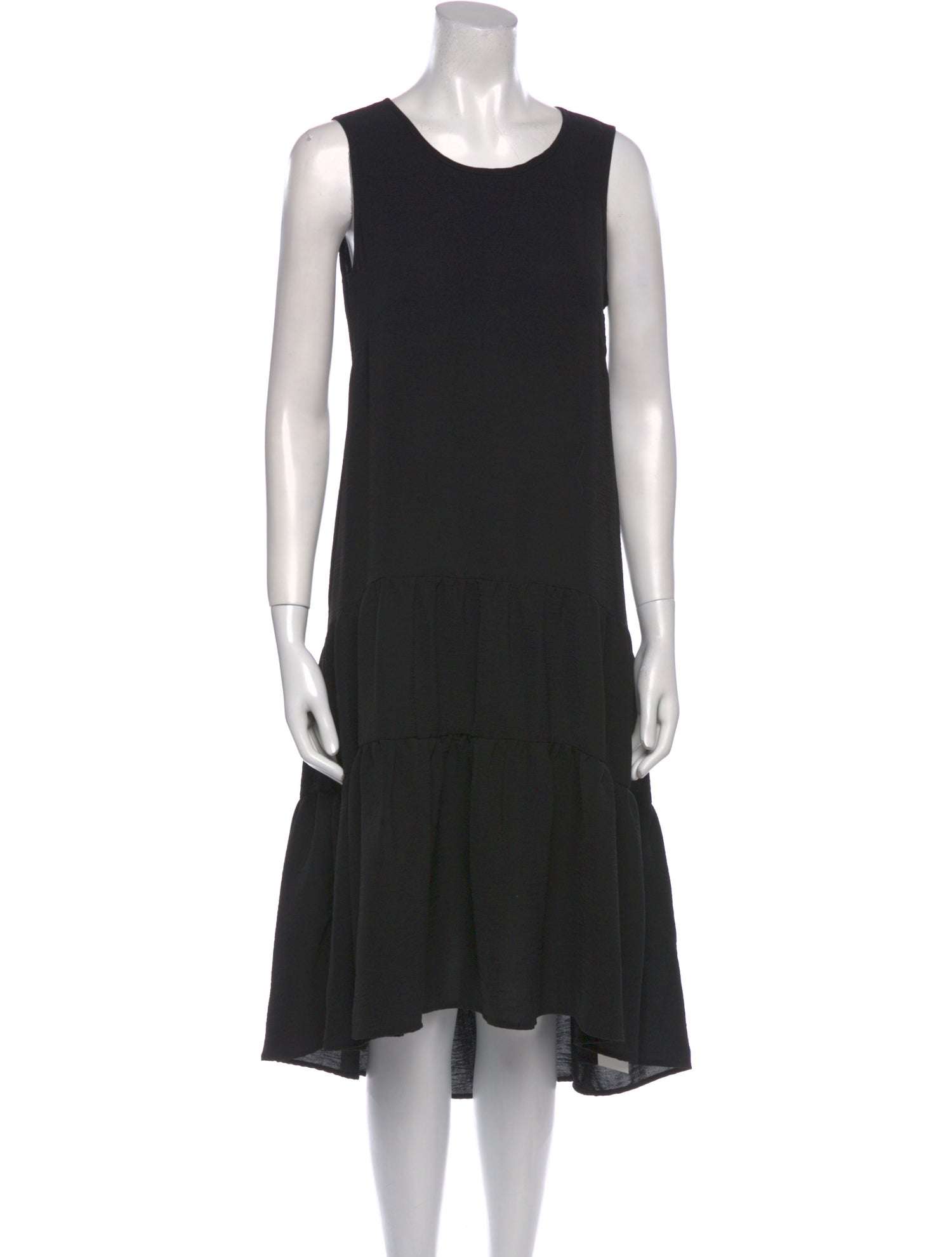 Nicole Miller Scoop Neck Knee-Length Dress