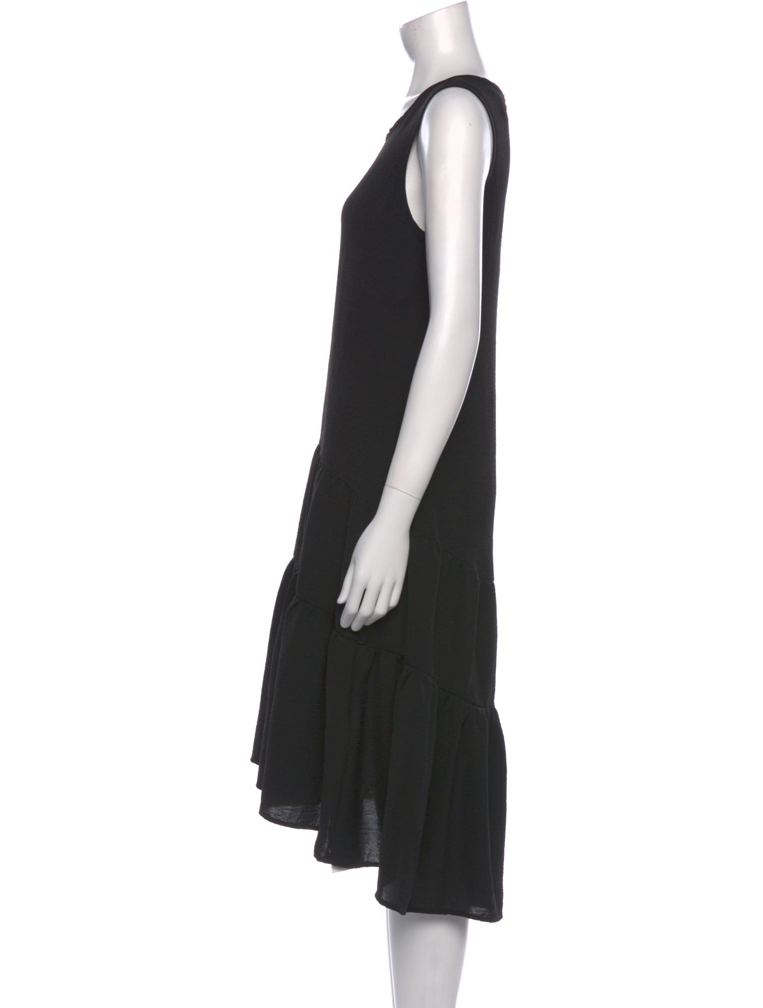 Nicole Miller Scoop Neck Knee-Length Dress